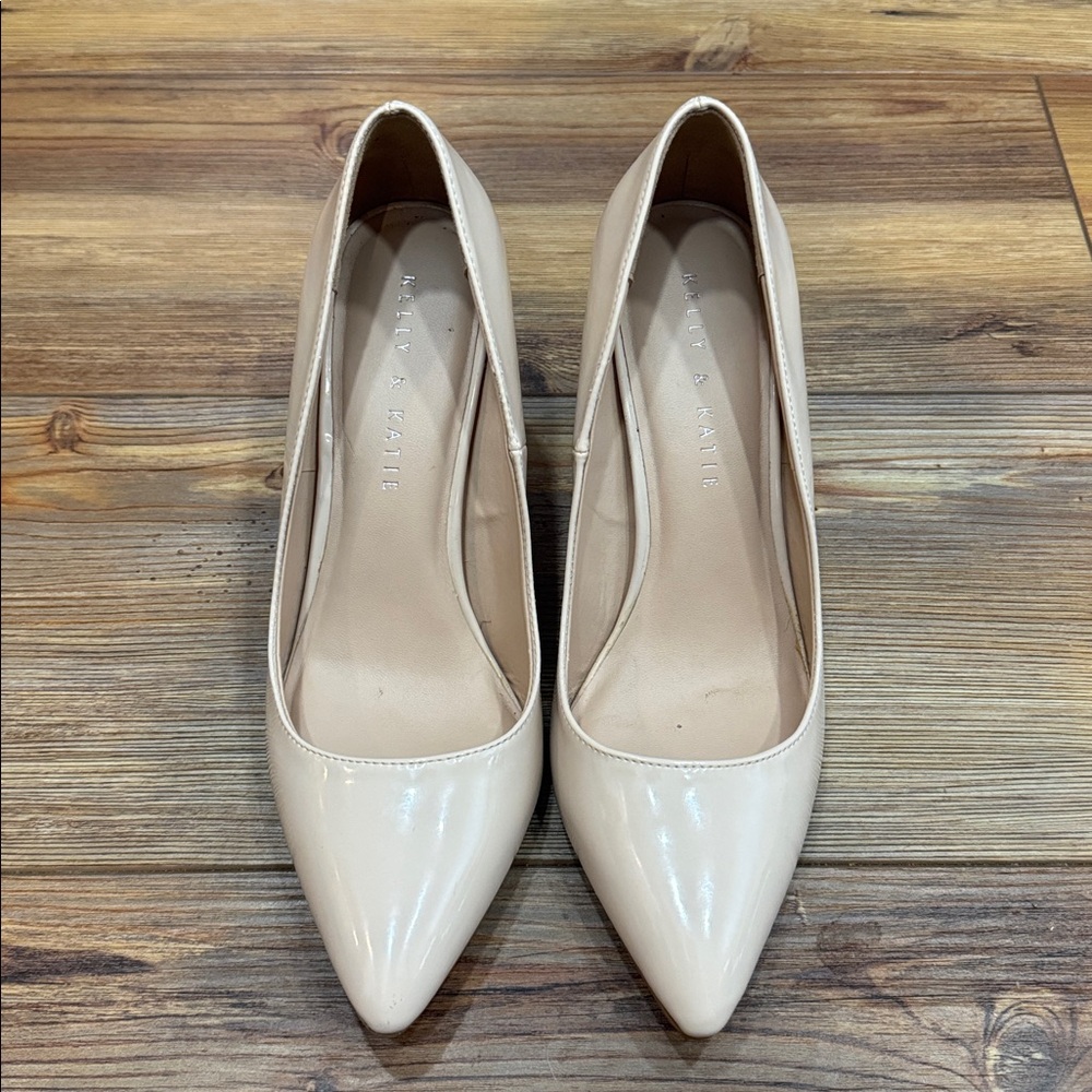 Kelly & Katie Cream Heels